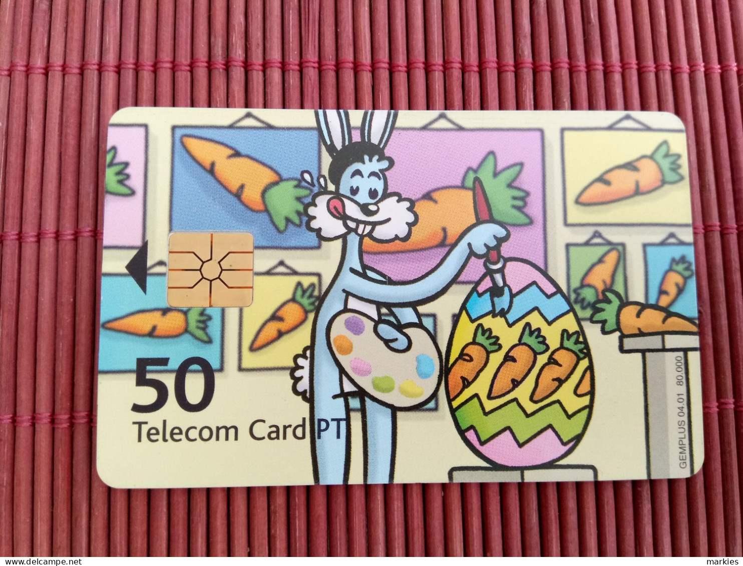 Easter Phonecard Used Rare - Portugal