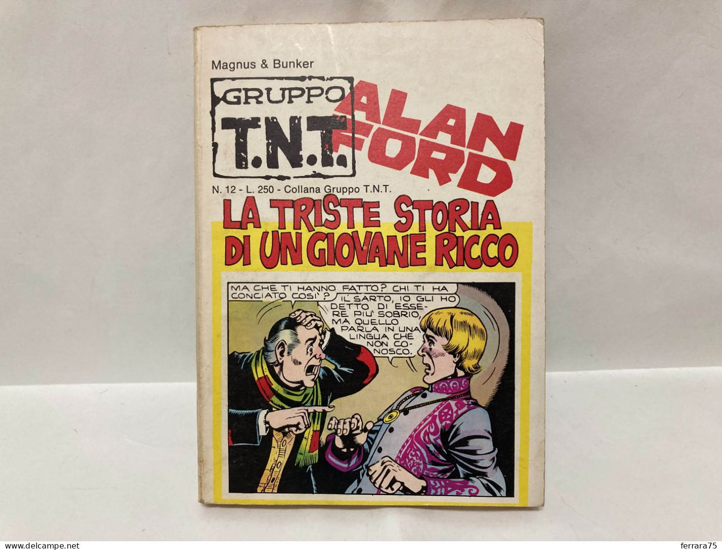 FUMETTO ALAN FORD GRUPPO T.N.T. N.12. - Prime Edizioni