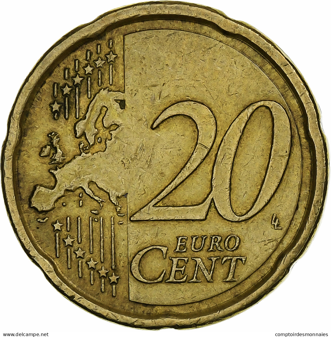 Italie, 20 Euro Cent, 2009, Or Nordique, TTB - Italy