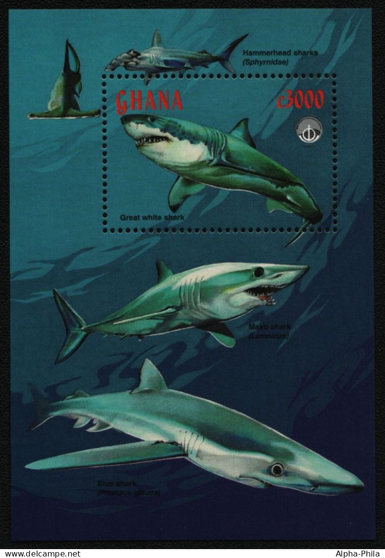 Ghana 1998 - Mi-Nr. Block 359 ** - MNH - Fische / Fish - Ghana (1957-...)