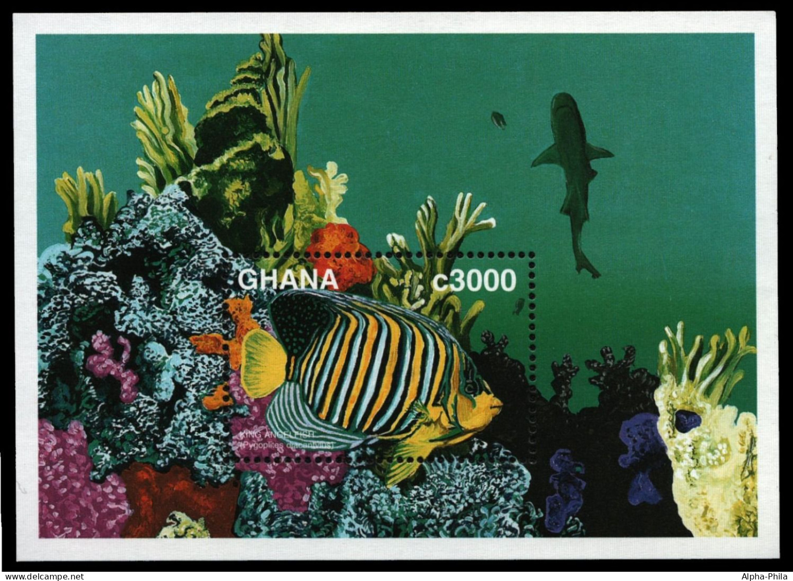 Ghana 1997 - Mi-Nr. Block 327 ** - MNH - Fische / Fish - Ghana (1957-...)