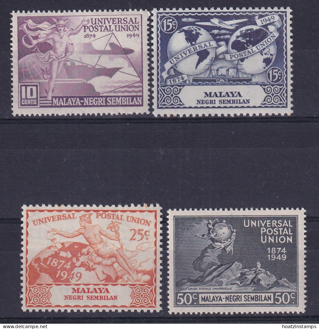 Malaya - Negri Sembilan: 1949   U.P.U.     MH - Negri Sembilan