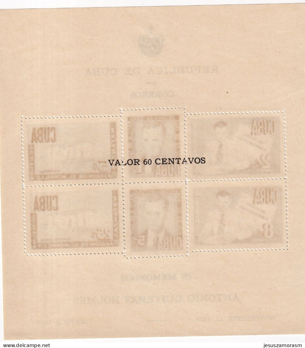 Cuba Hb 6 Y 7 - Blocks & Kleinbögen