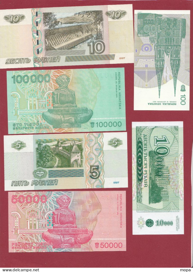 Autres-Europe 14 Billets  En UNC - Other - Europe