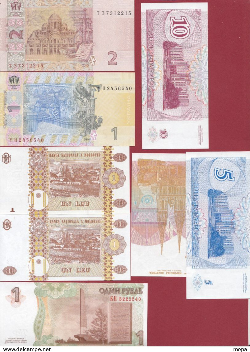 Autres-Europe 14 Billets  En UNC - Autres - Europe