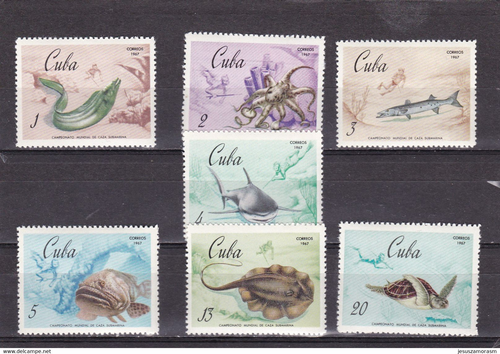 Cuba Nº 1158 Al 1164 - Neufs