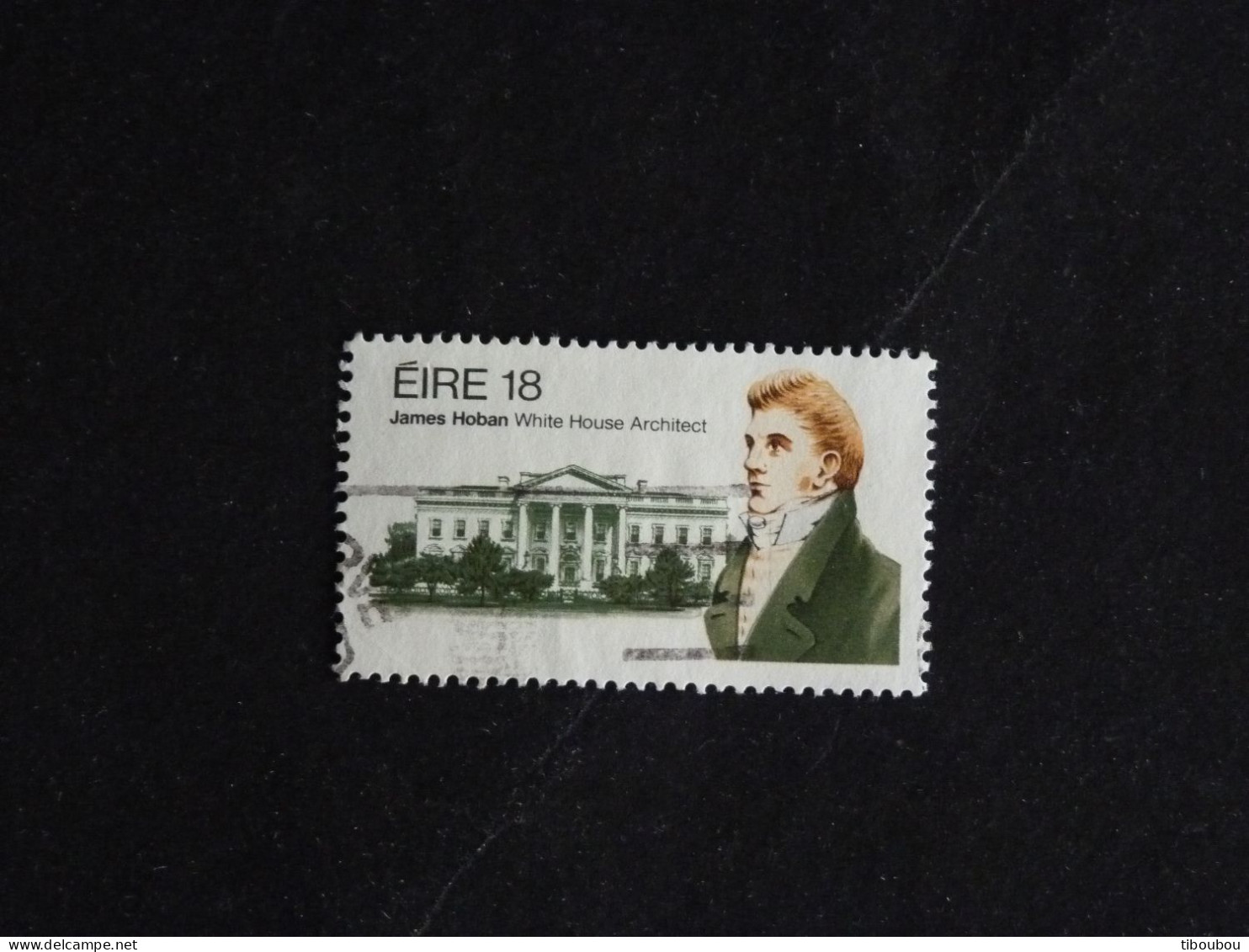 IRLANDE IRELAND EIRE YT 452 OBLITERE - JAMES HOBAN ARCHITECTE MAISON BLANCHE - Used Stamps