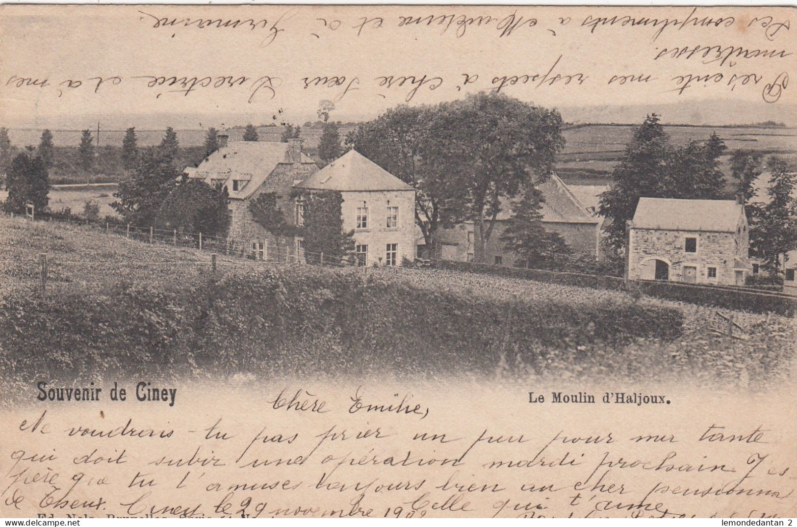 Souvenir De Ciney - Moulin D'Haljoux - Ciney