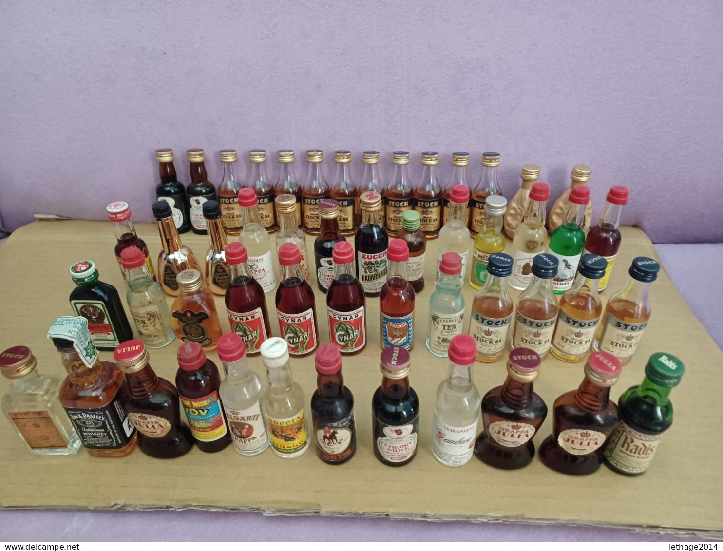 ALCOHOL BOTTLES 51 COLLECTABLE PIECES MANY BRANDS 14 SCANNERS - Alkohol