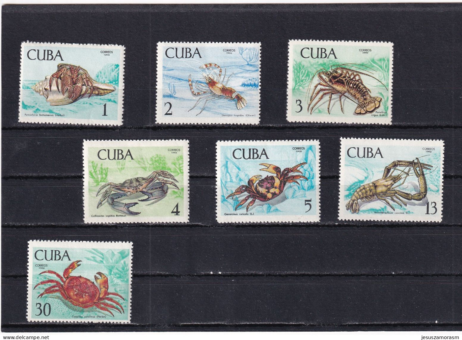 Cuba Nº 1275 Al 1281 - Ungebraucht