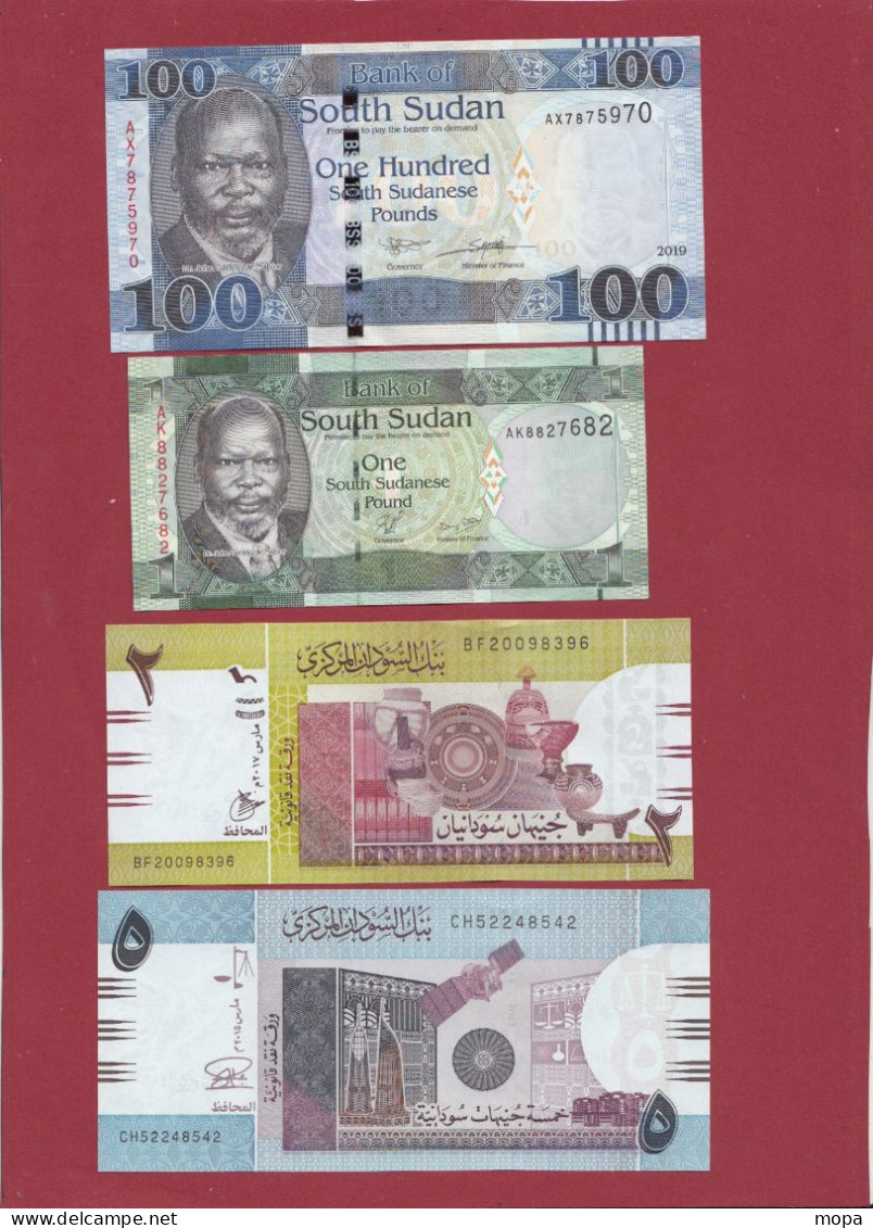 Soudan Du Sud 6 Billets  En UNC - Sudan Del Sud