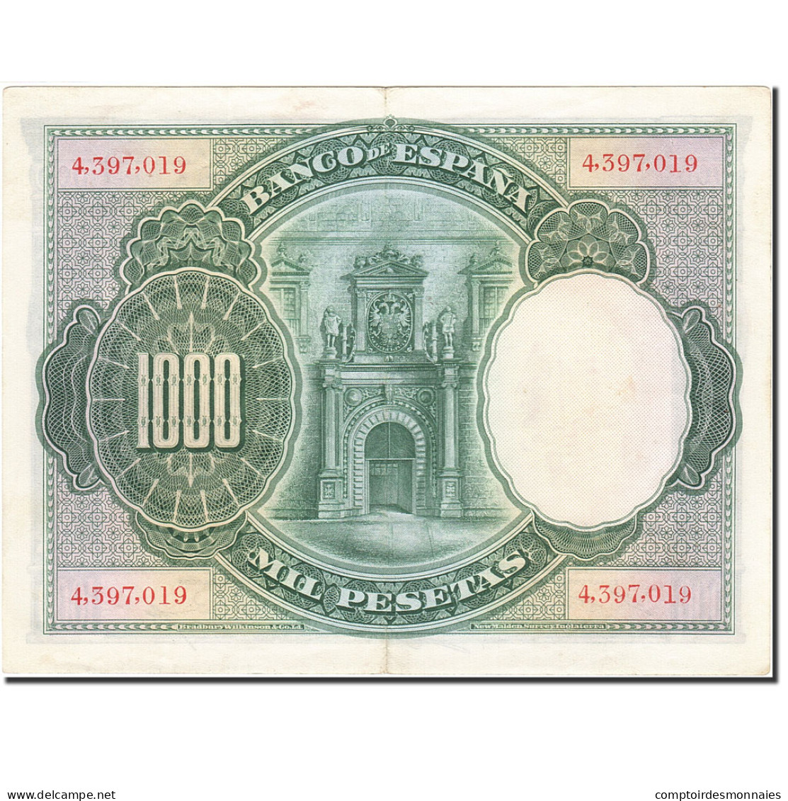 Billet, Espagne, 1000 Pesetas, 1925, 1925-07-01, KM:70c, SUP - 1000 Pesetas