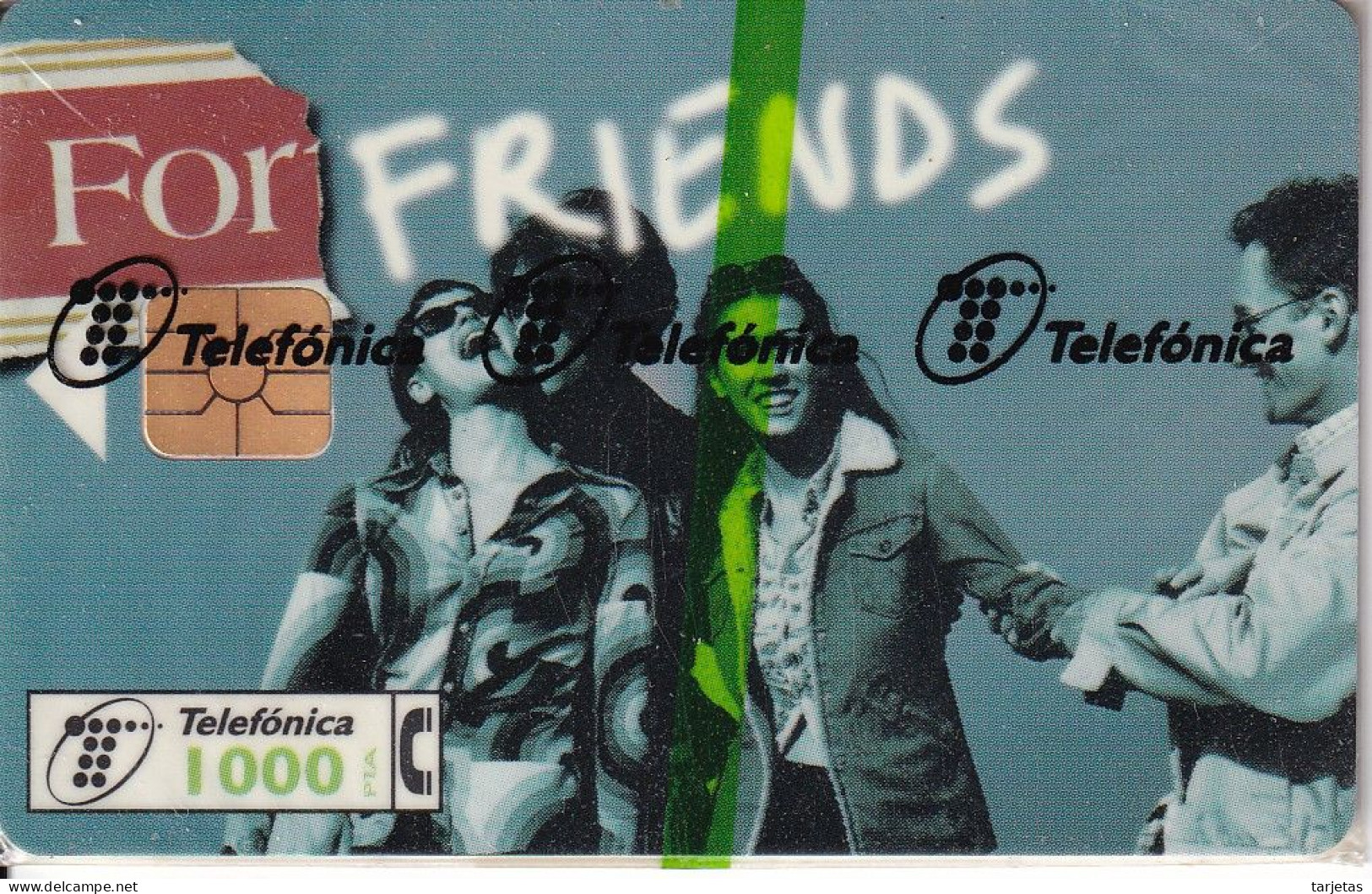 CP-117 TARJETA DE FORFRIENDS DE TIRADA 9000 (NUEVA-MINT) TABACO FORTUNA - Commemorative Advertisment