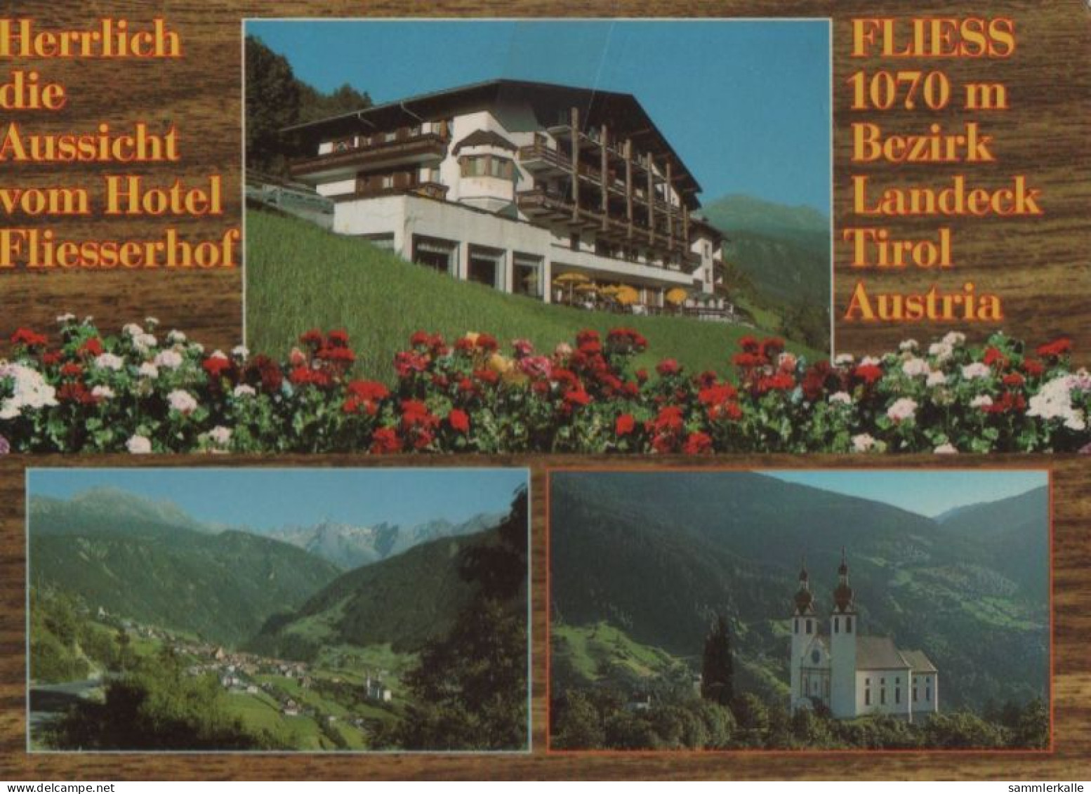 39114 - Österreich - Fliess - Hotel Fliesserhof - 1996 - Landeck
