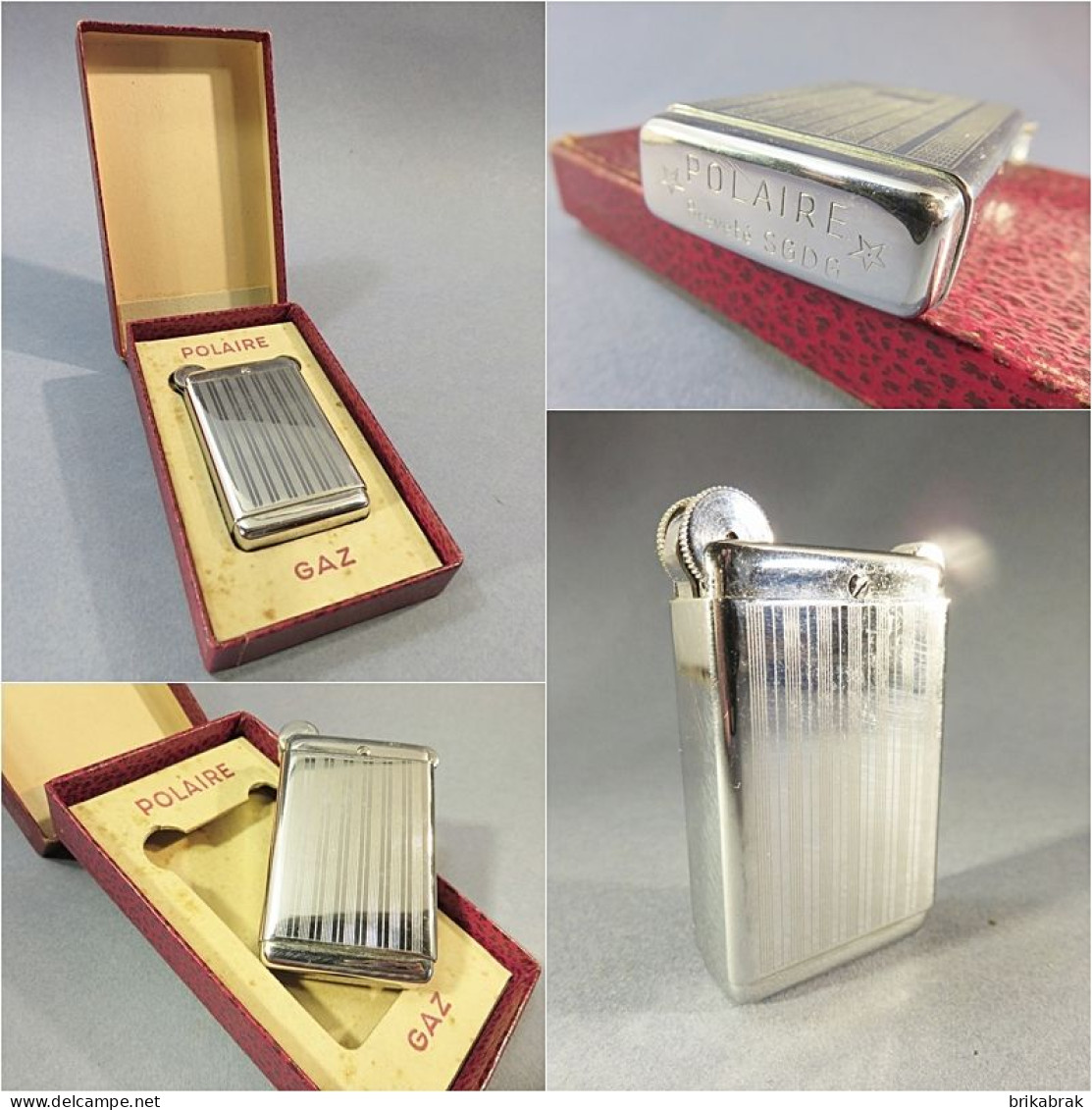 ° BRIQUET A GAZ POLAIRE DANS SA BOITE @ Lighter Tabac Fumeur Art_déco - Altri & Non Classificati