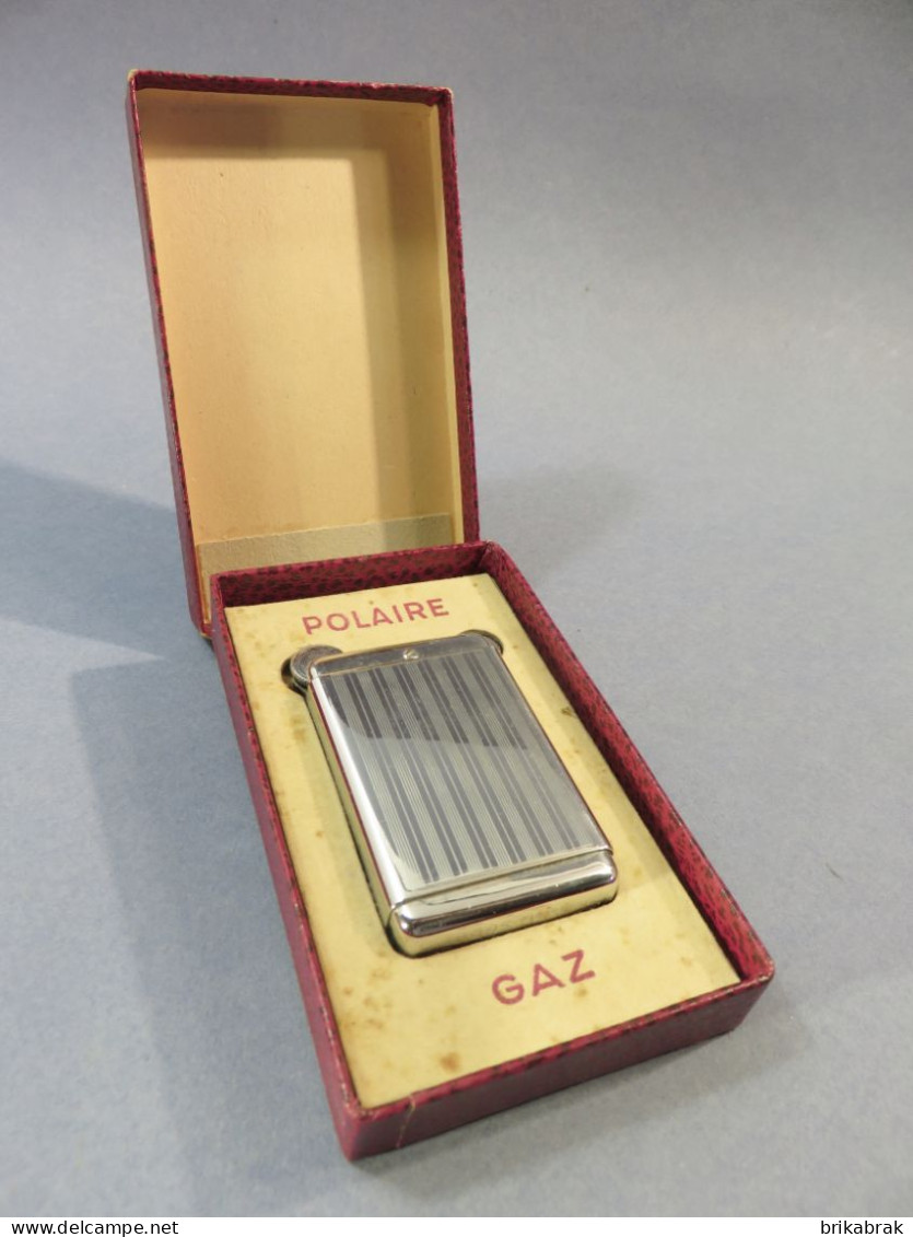 ° BRIQUET A GAZ POLAIRE DANS SA BOITE @ Lighter Tabac Fumeur Art_déco - Autres & Non Classés