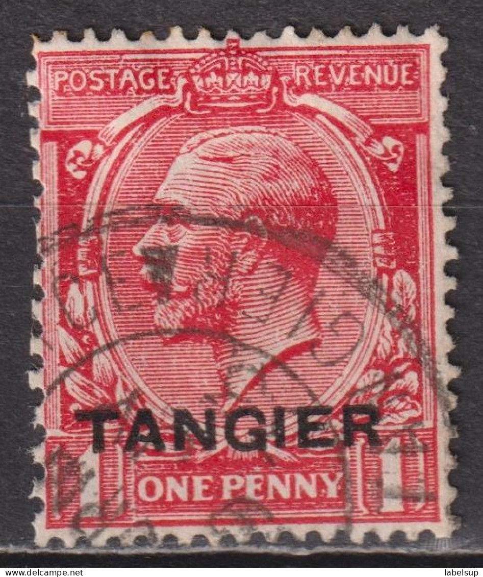 Timbre  Oblitéré De Tanger Britannique De 1927 YT 2 - Oficinas En  Marruecos / Tanger : (...-1958