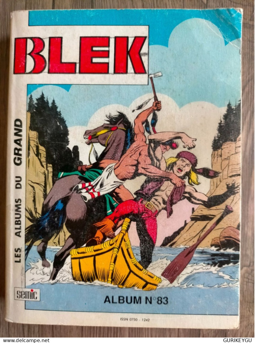 Album BLEK N° 83 Avec N° 490.491.492 LUG 1991 - Blek