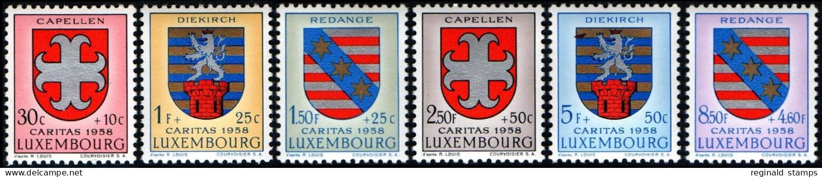 Luxembourg 1958 Caritas, MNH ** Mi  (Ref: 1071) - Ungebraucht