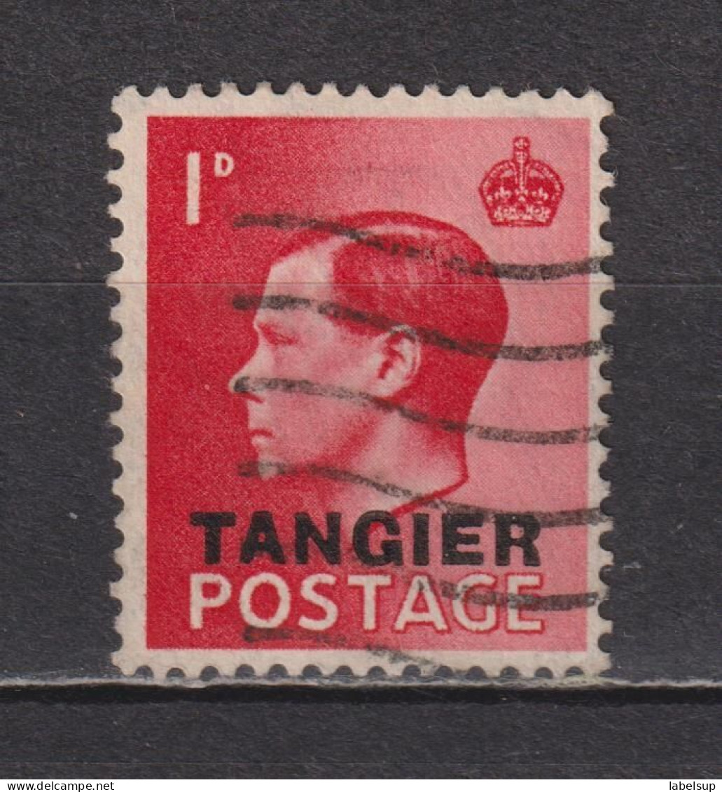 Timbre  Oblitéré De Tanger Britannique De 1936 YT 12 - Morocco Agencies / Tangier (...-1958)