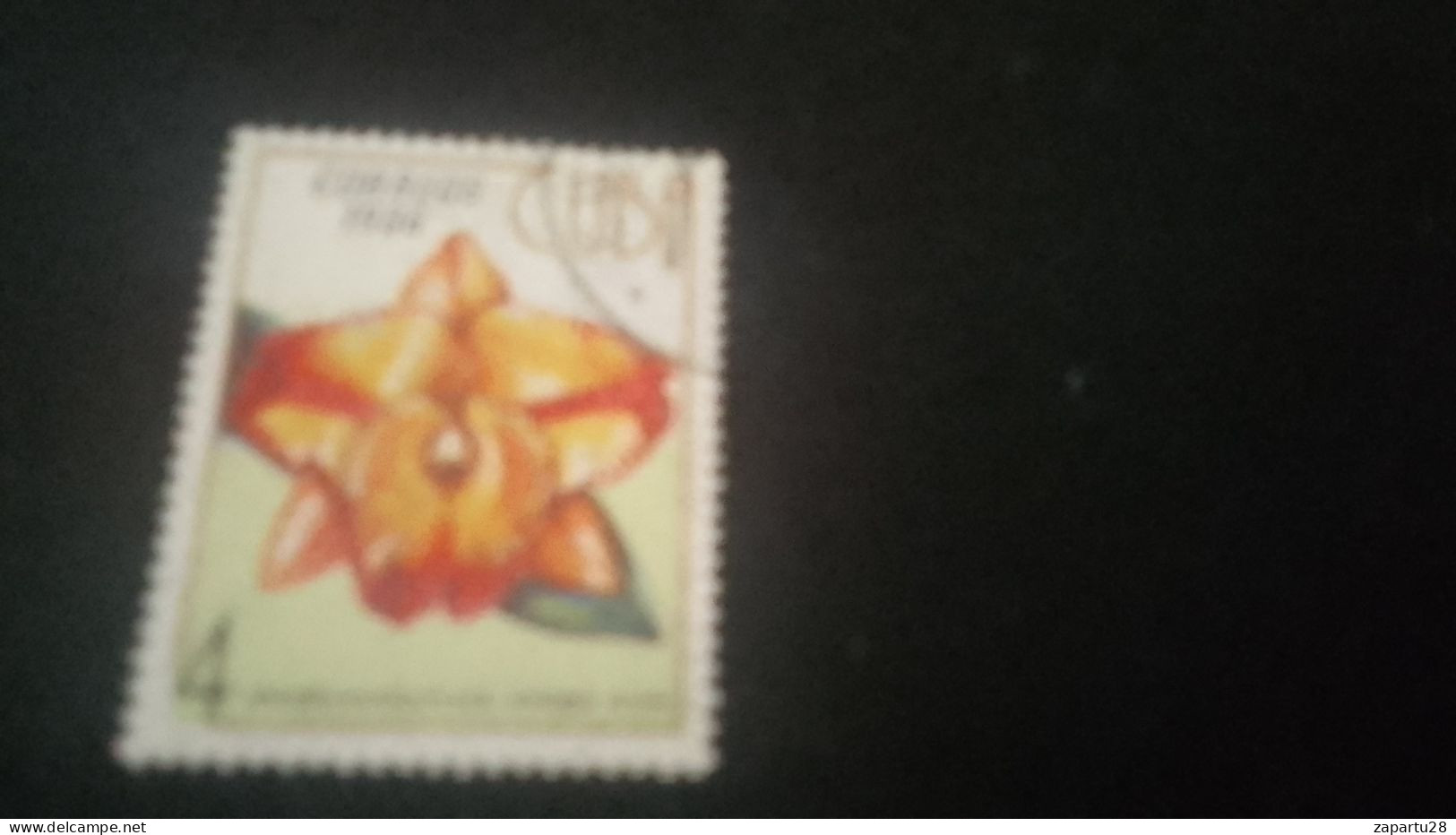 CUBA- 1980-90   4  C.     DAMGALI - Oblitérés