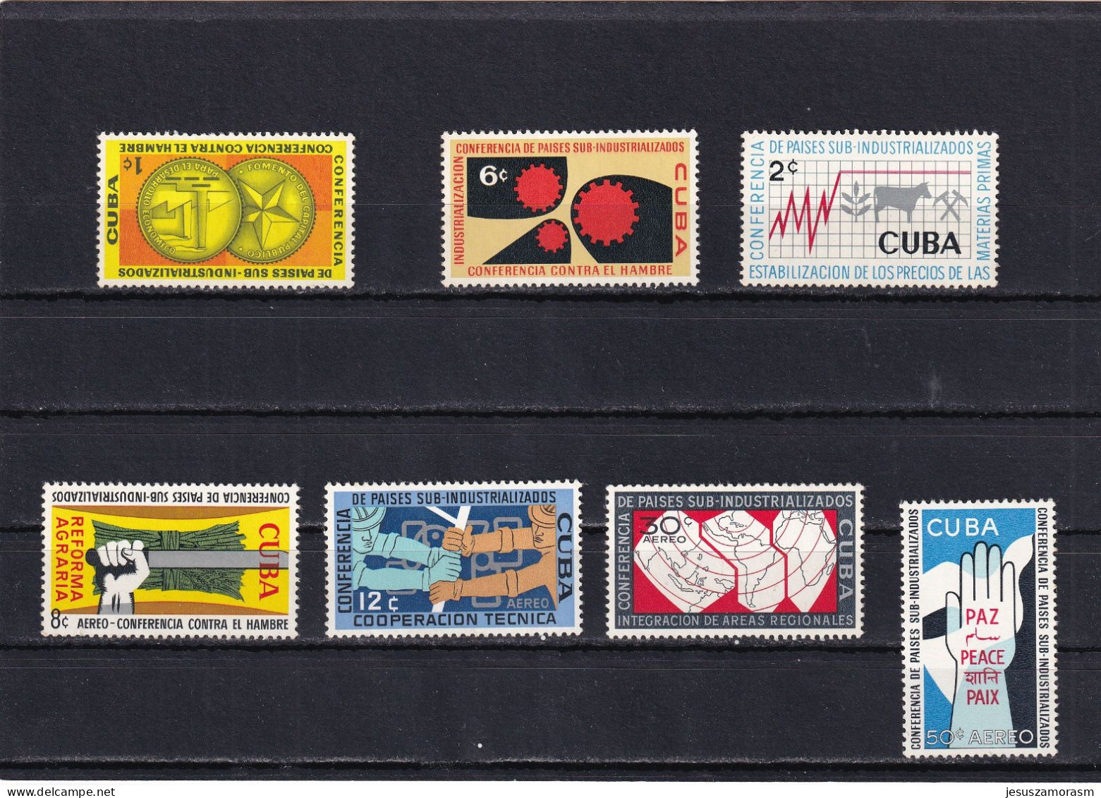 Cuba Nº 550 Al 552 Y A217 Al A220 - Unused Stamps