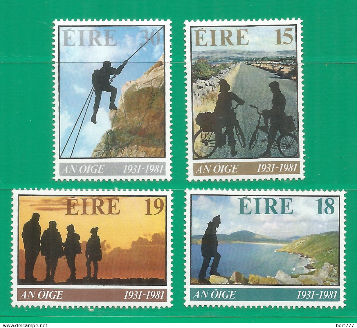 IRELAND 1981 Mint Stamps MNH(**) Mi.# 441-444 - Neufs