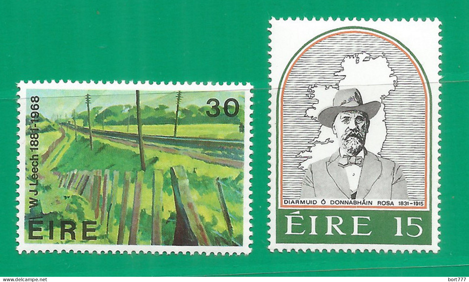 IRELAND 1981 Mint Stamps MNH(**) Mi.# 445,446 - Neufs