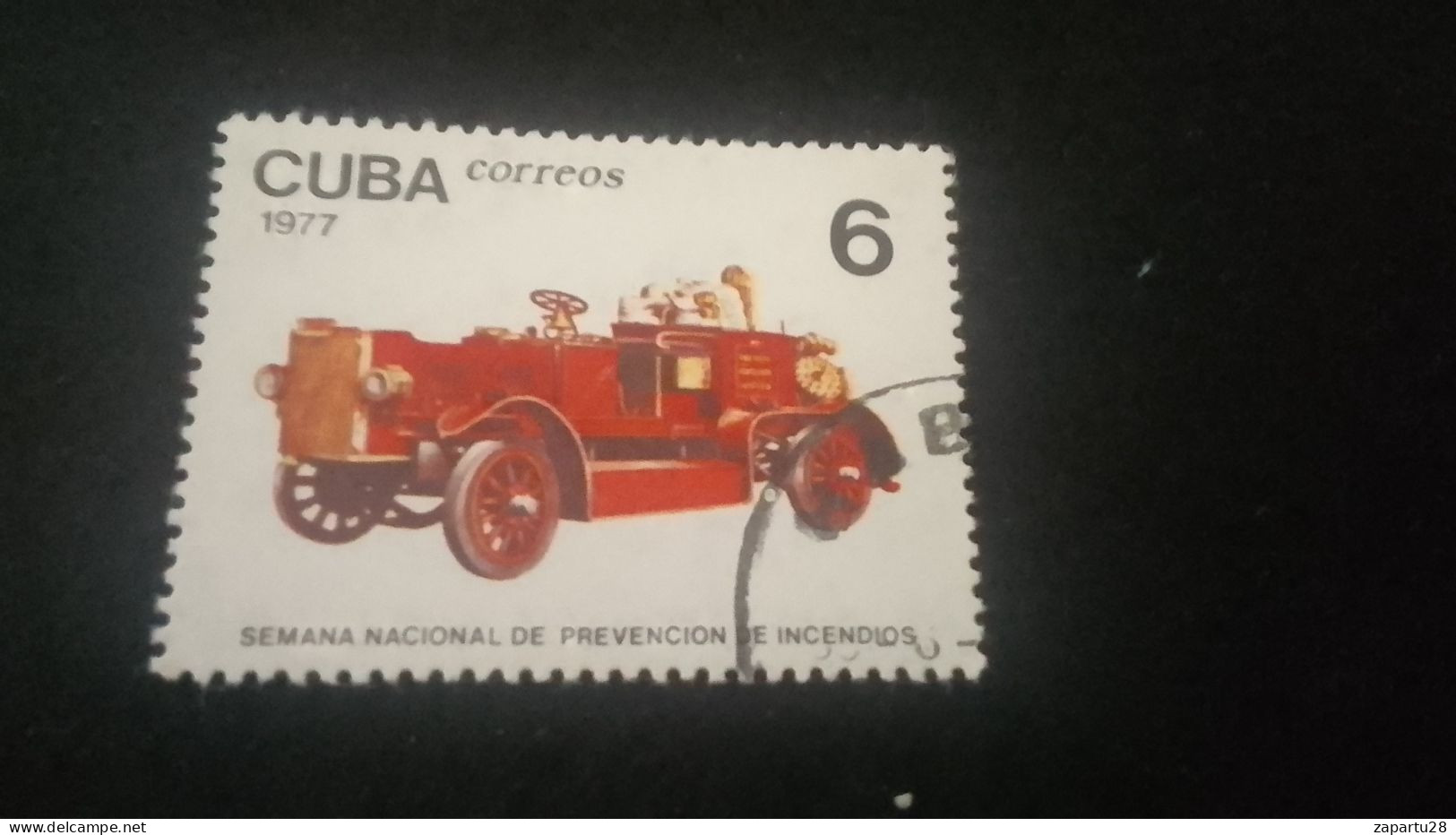 CUBA- 1980-90   6  C.     DAMGALI - Oblitérés