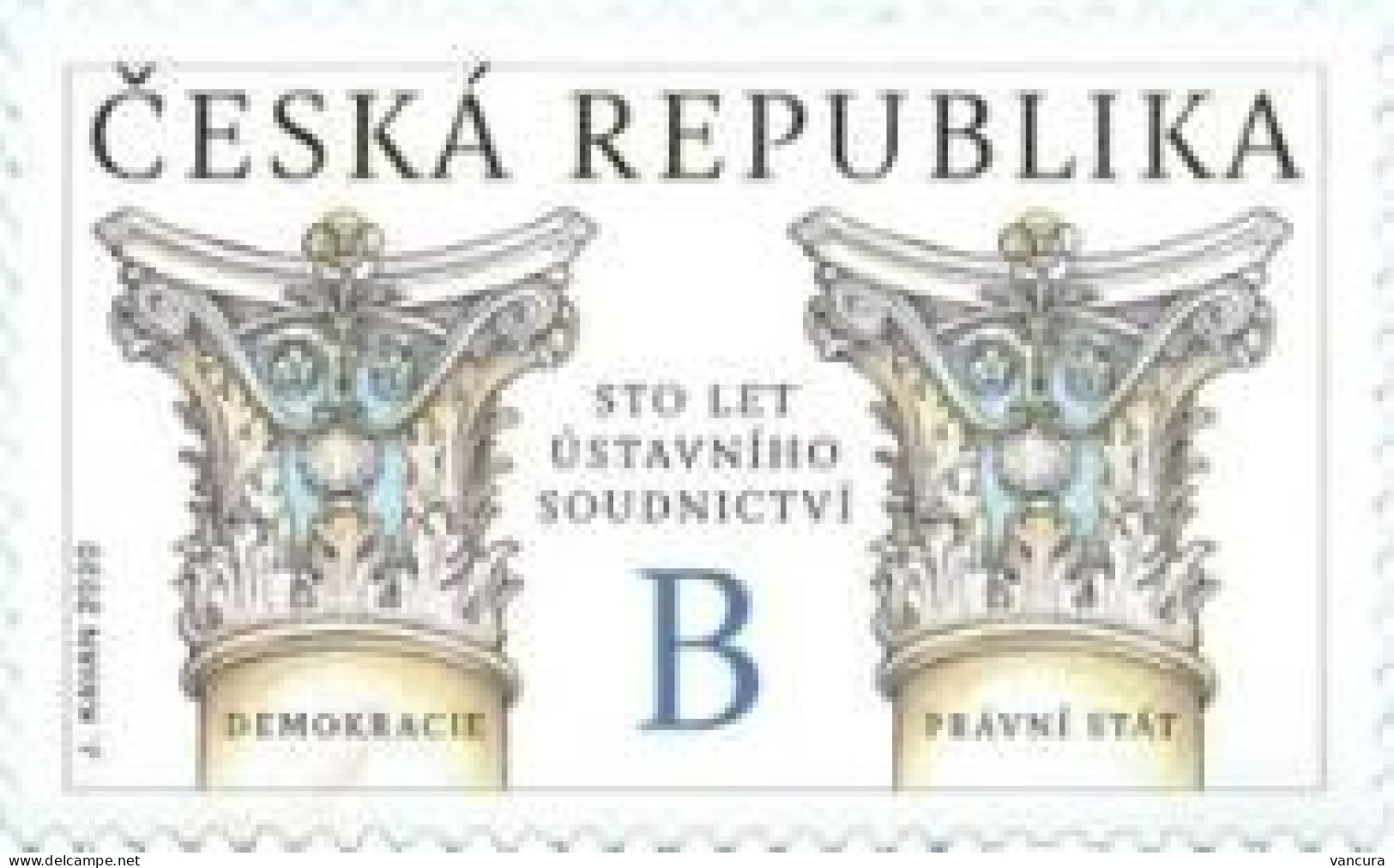 ** 1063 Czech Republic Constitutional Justice -100 Anniversary 2020 - Nuovi