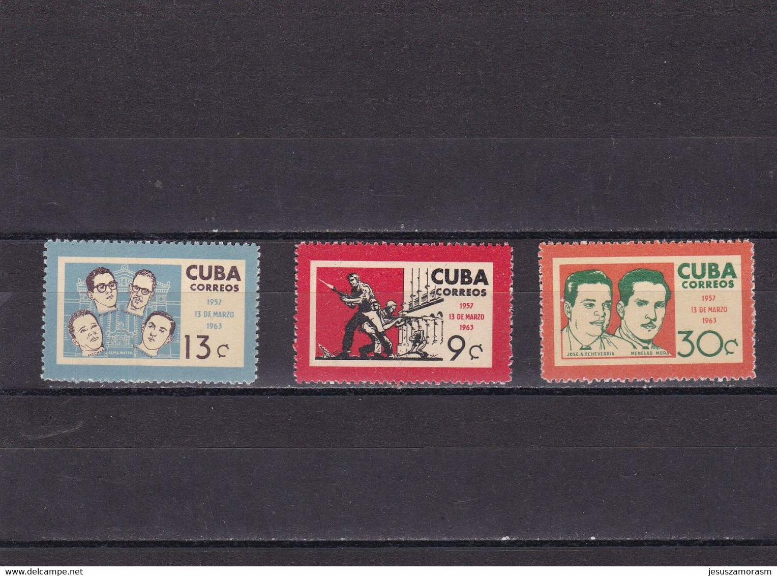 Cuba Nº 660 Al 662 - Ongebruikt