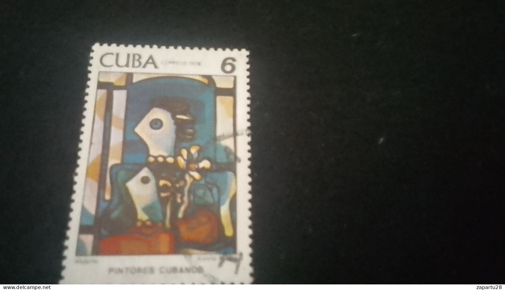 CUBA- 1980-90   6  C.     DAMGALI - Gebruikt