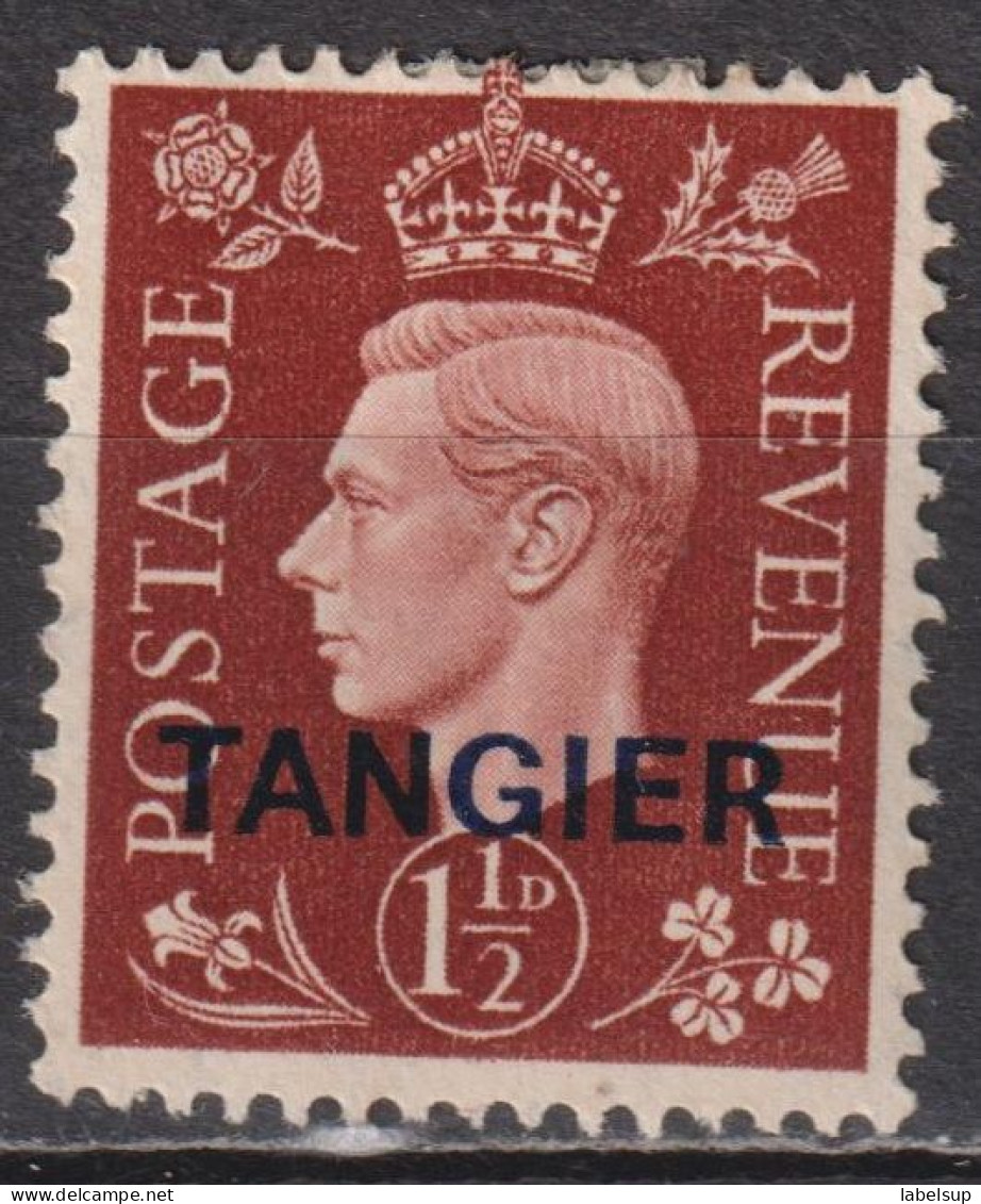 Timbre Neuf* De Tanger Britannique De 1937 YT 17 MH - Morocco Agencies / Tangier (...-1958)