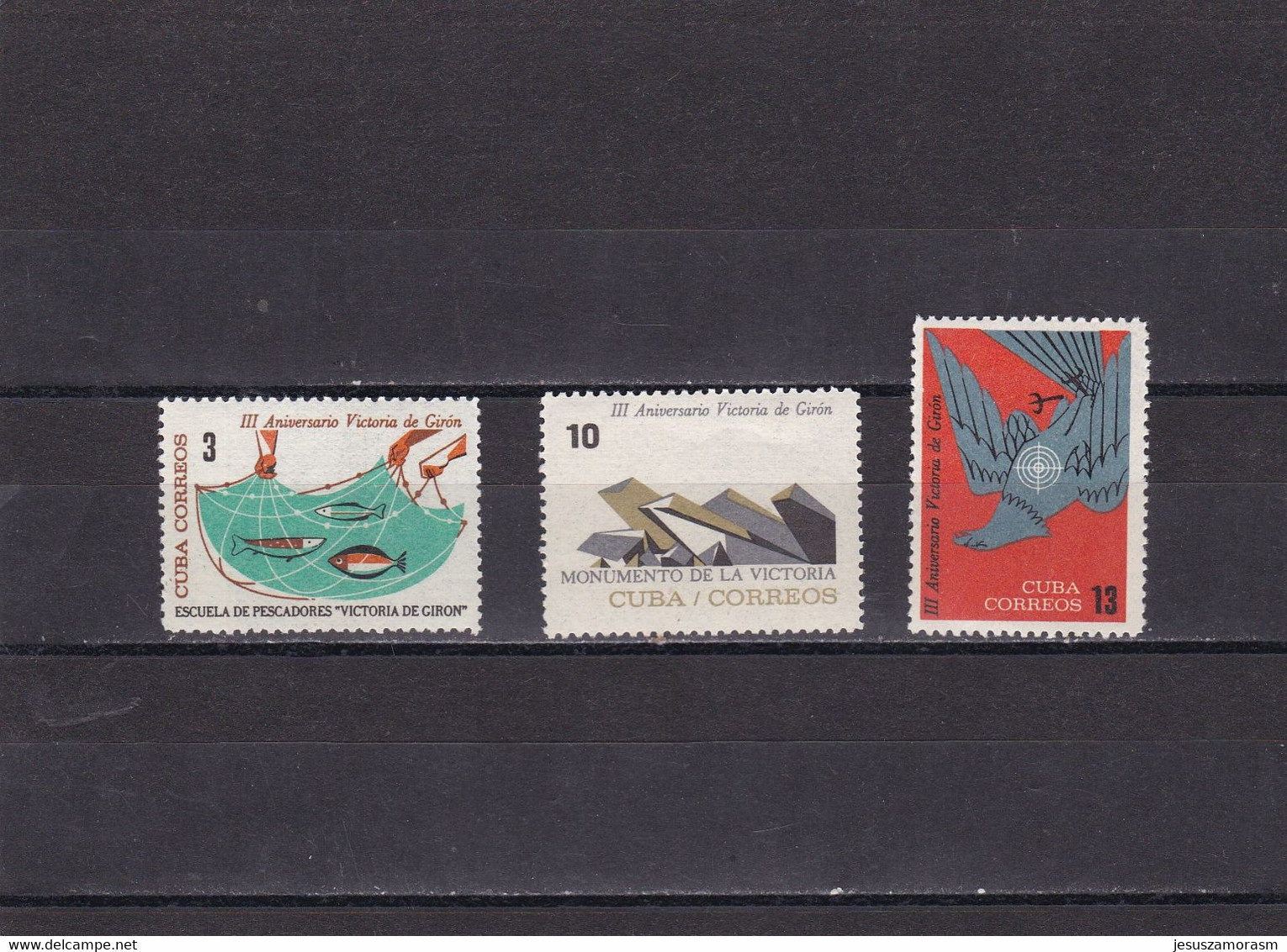 Cuba Nº 705 Al 707 - Unused Stamps