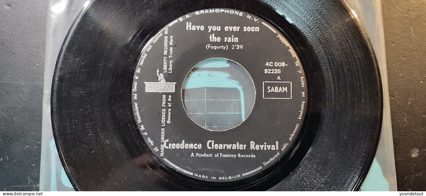 Vinyle 45t. Creedence Clearwater Revival. Hey Tonight. - Autres - Musique Anglaise