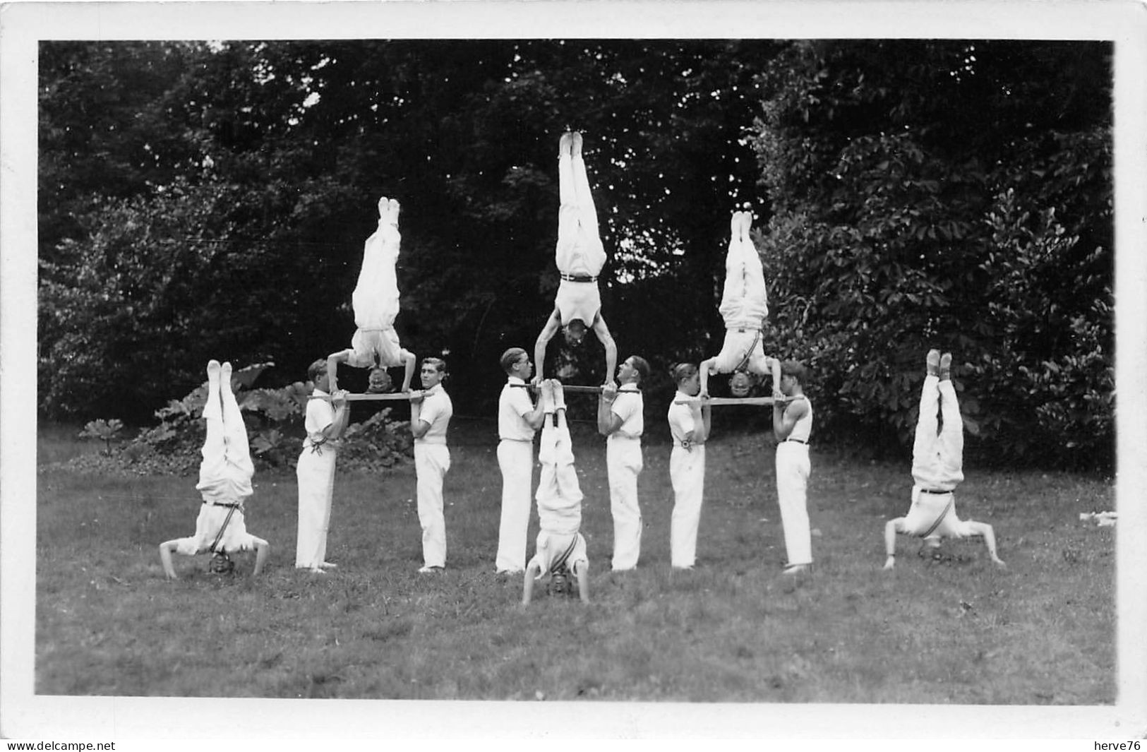 MONT SAINT AIGNAN Village - Société De Gymnastique La Renaissance - Carte Photo - Mont Saint Aignan