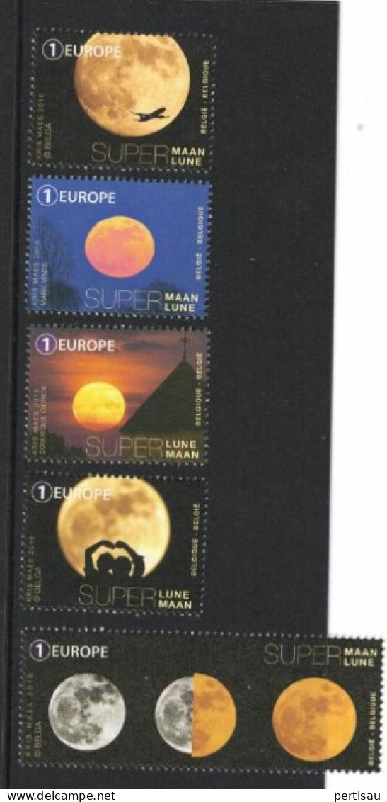 Astronomie 2016 - Unused Stamps