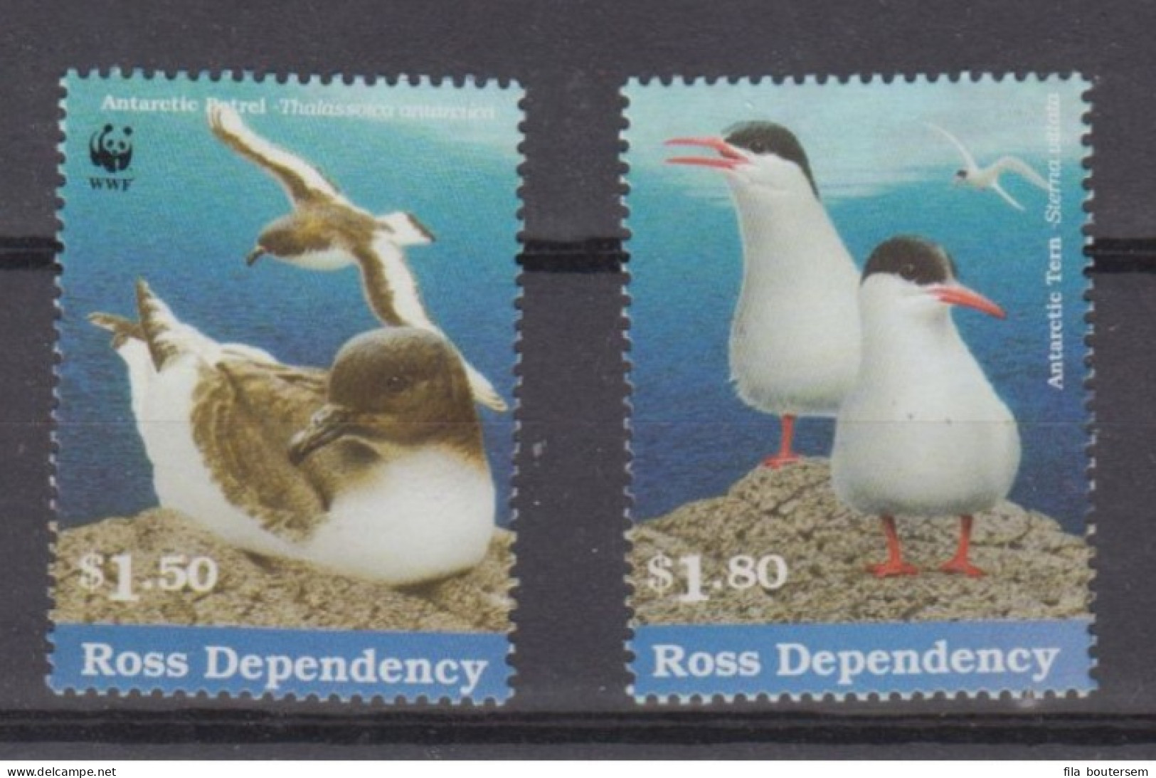 Ross Dependency 1997 Sea Birds WWF - Neufs