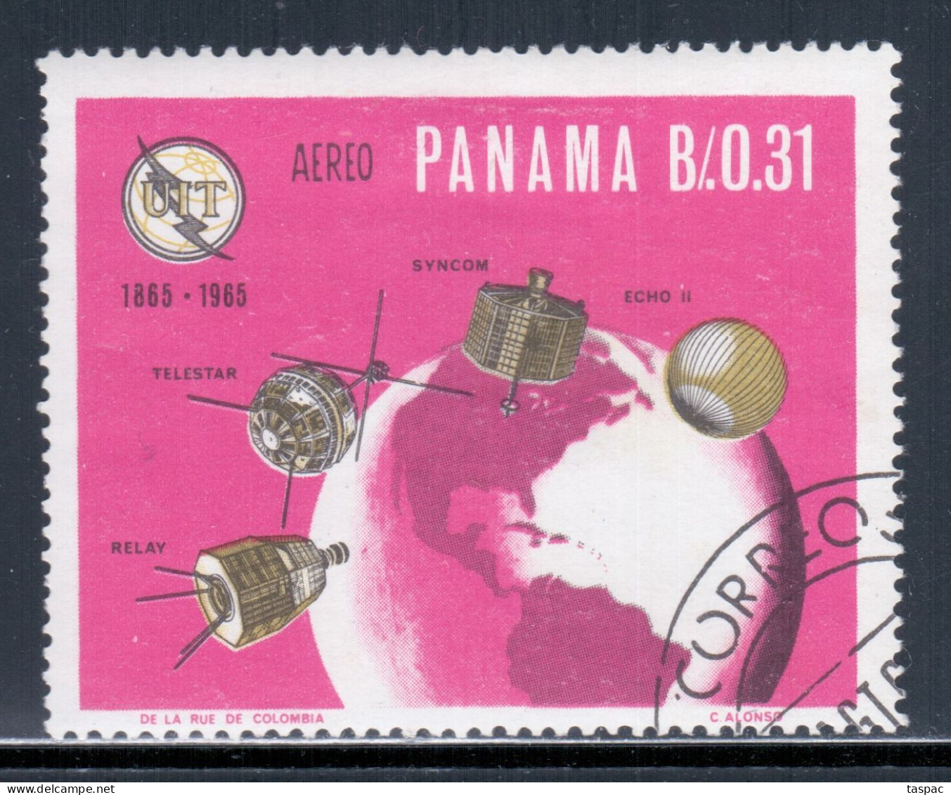 Panama 1966 Mi# 902 Used - ITU Cent. / Space - North  America