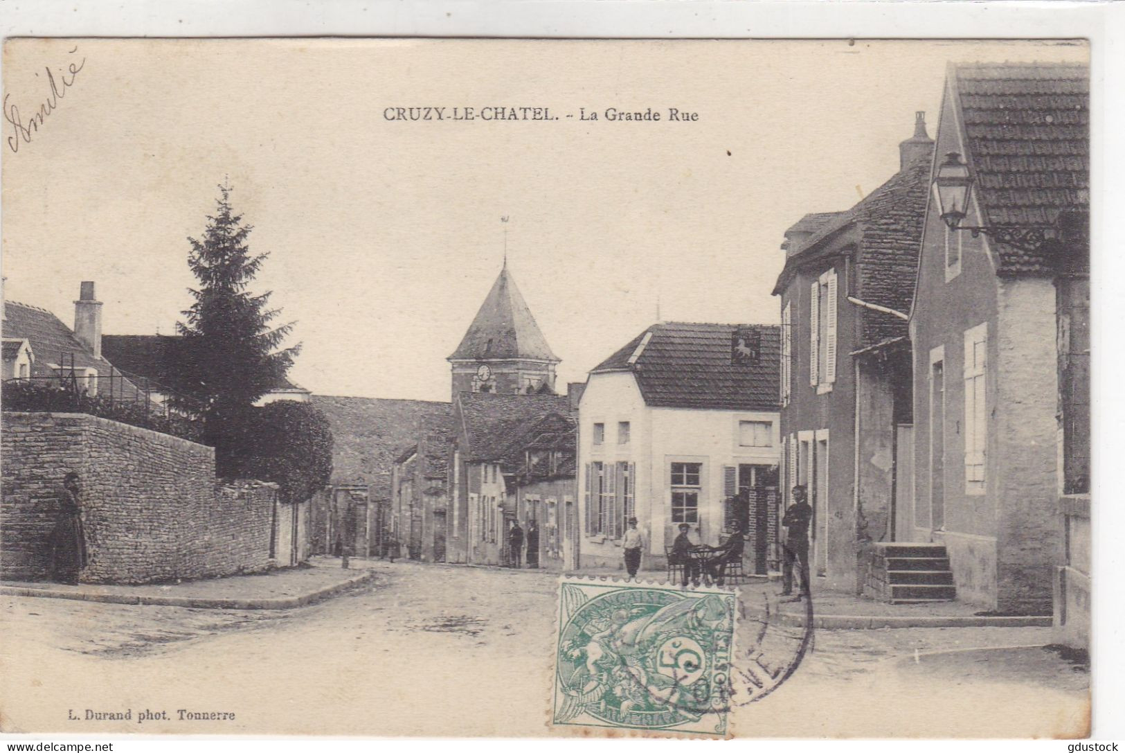 Yonne - Cruzy-le-Chatel - La Grande Rue - Cruzy Le Chatel