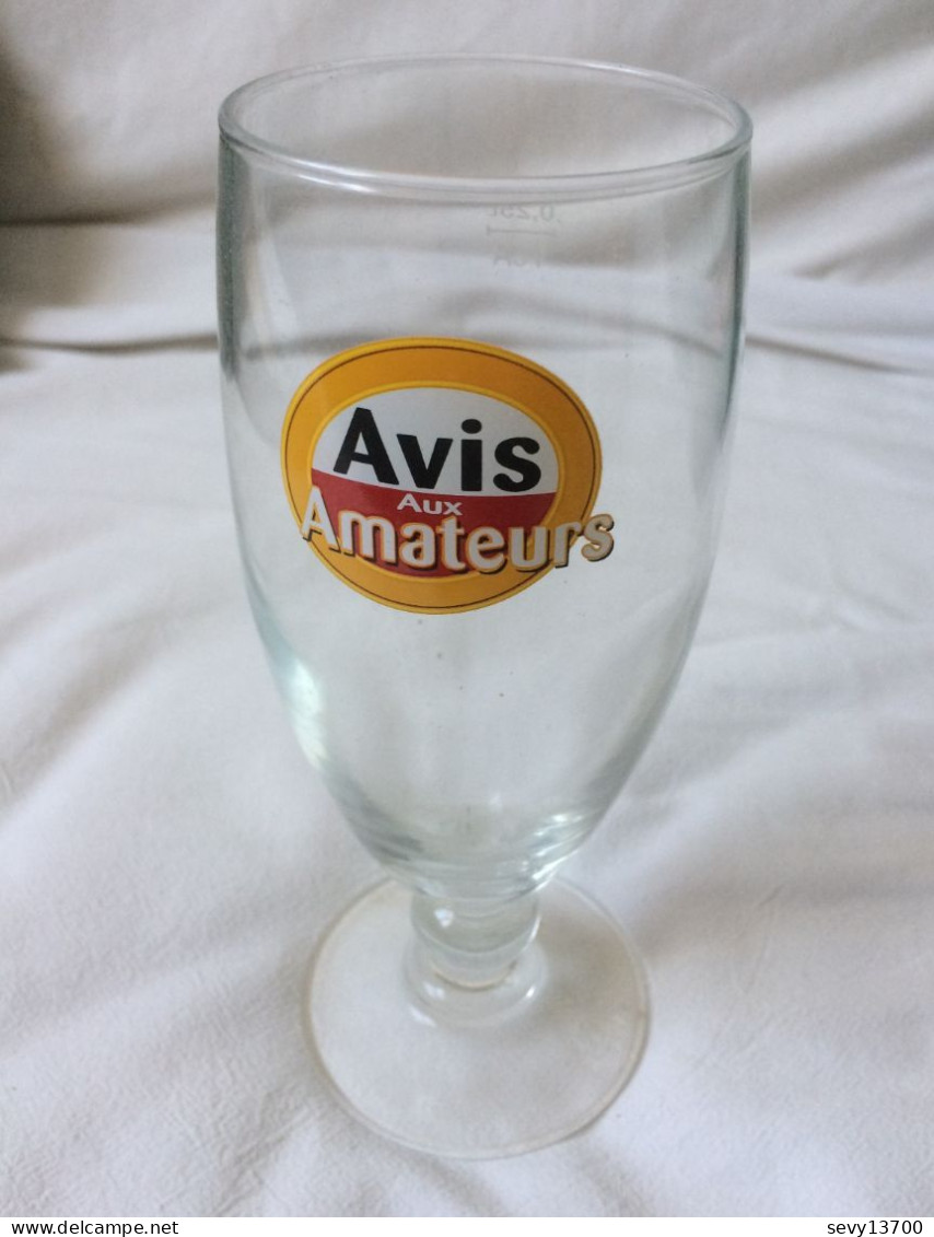 Verre à Bière Avis Aux Amateurs 25 Cl - Glasses