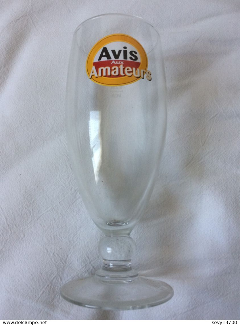 Verre à Bière Avis Aux Amateurs 25 Cl - Bicchieri