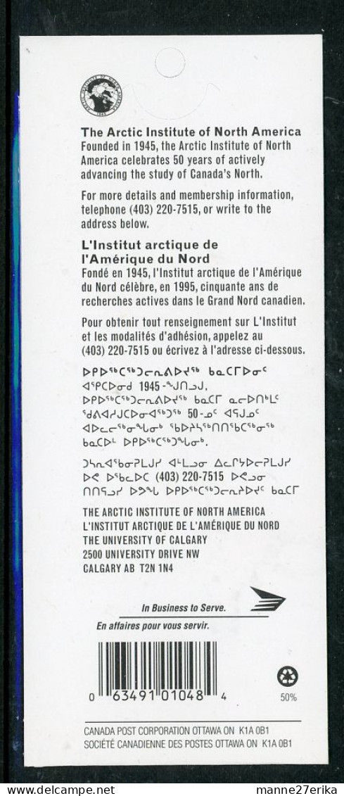 Canada MNH  Booklet 1995 "The Arctic" - Nuovi