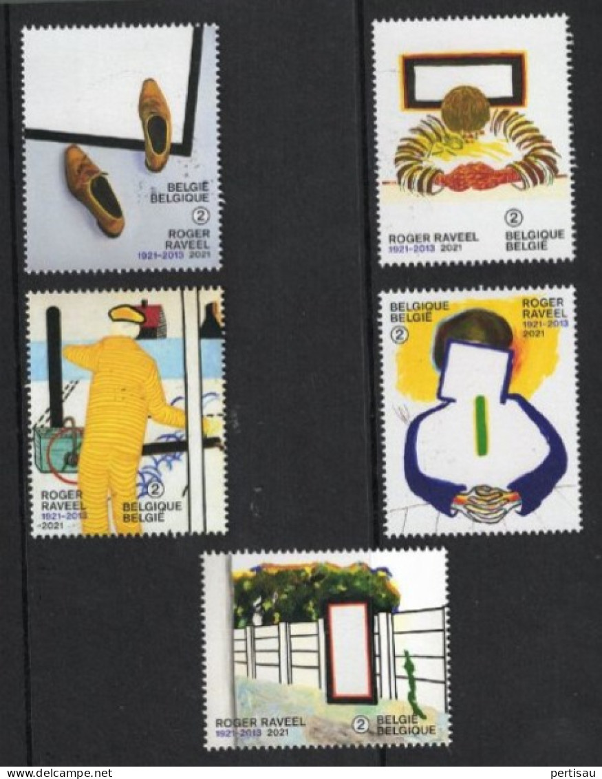 Kunst Roger Raveel 2021 - Unused Stamps