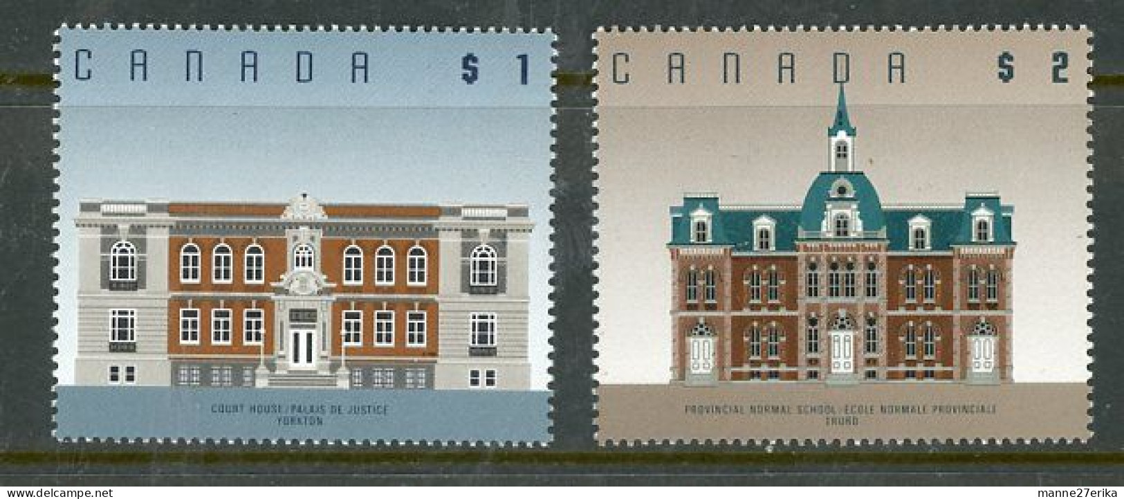 Canada MNH 1994-96 Architecture Definitives - Neufs