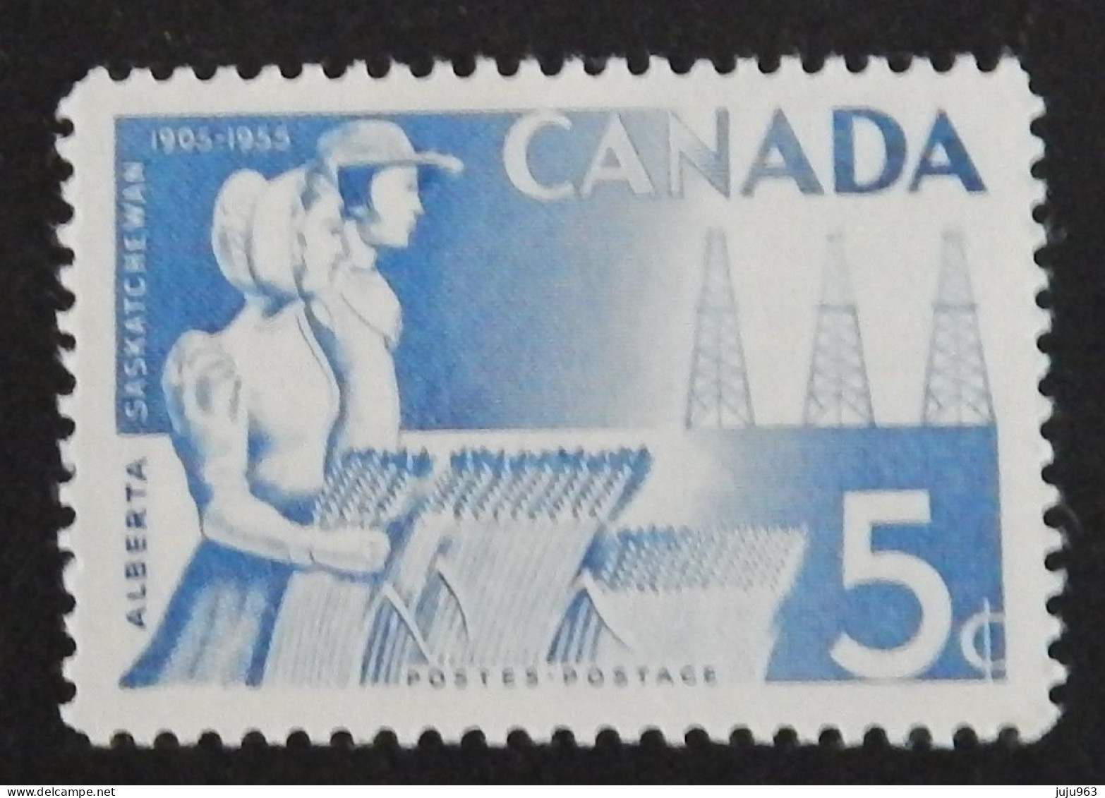 CANADA YT 282 NEUF**MNH  ANNEE 1955 - Ungebraucht