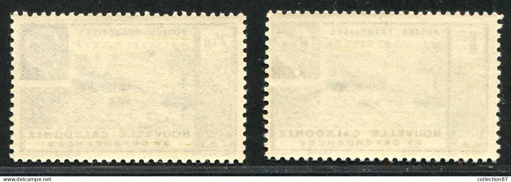 REF 086 > WALLIS Et FUTUNA < N° 90 * * 91 * * < Neuf Luxe Voir Dos - MNH * * < Maréchal Pétain < Cote 5 € - 1941 Série Maréchal Pétain