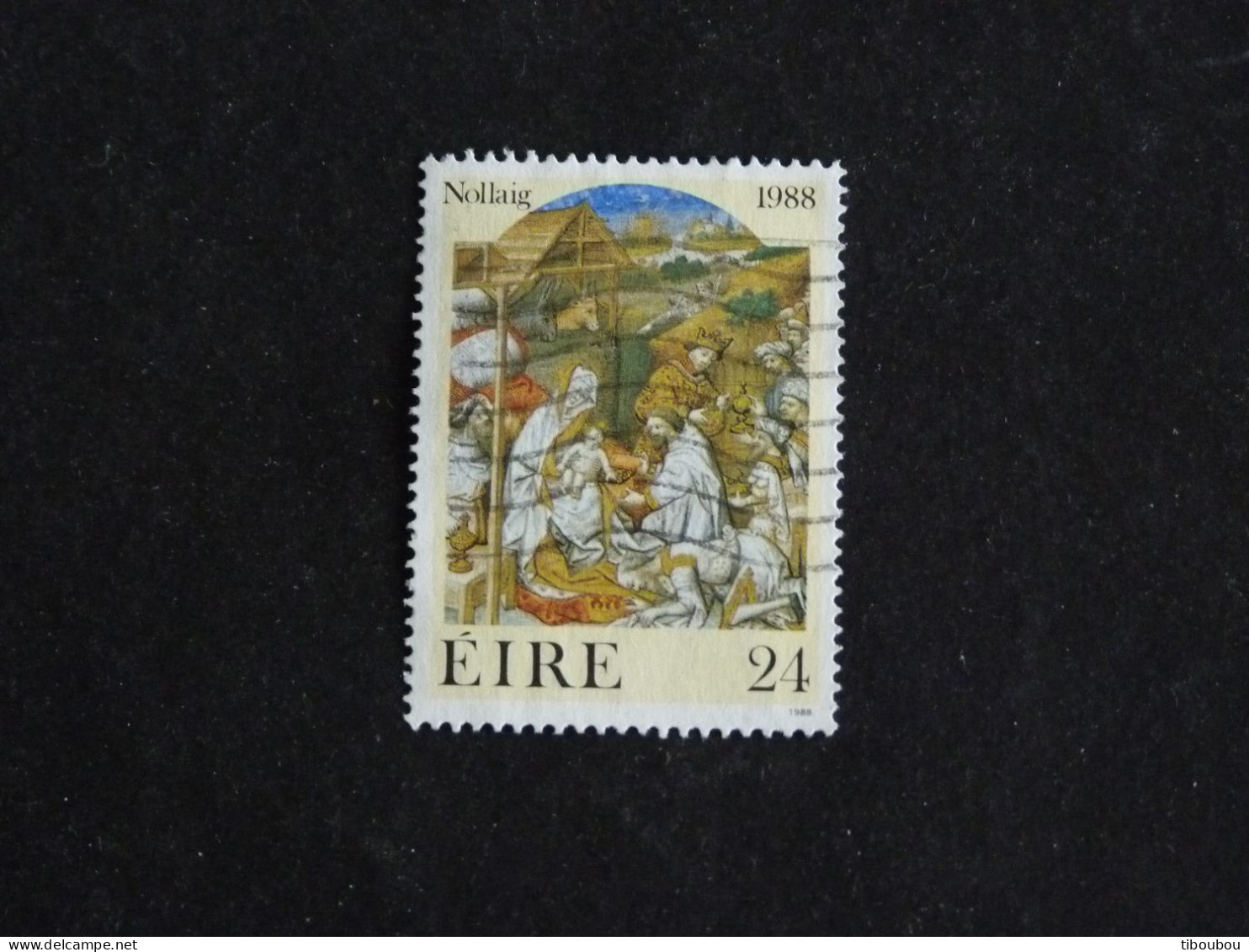 IRLANDE IRELAND EIRE YT 668 OBLITERE - NOEL CHRISTMAS ADORATION DES ROIS MAGES - Usati