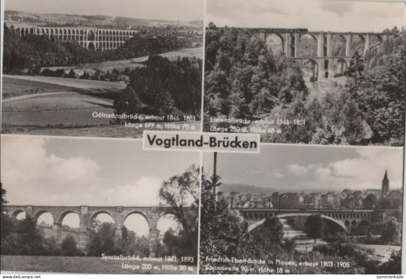 36571 - Vogtland - Brücken - 1967 - Vogtland