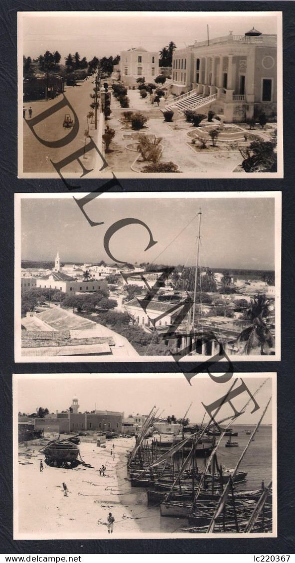 LOT W/5 REAL PHOTOS POSTCARDS PORTUGAL MOÇAMBIQUE MOZAMBIQUE CIDADE DE MOÇAMBIQUE - 1950's - Mosambik